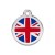 Union Jack Cat Tag by Red Dingo