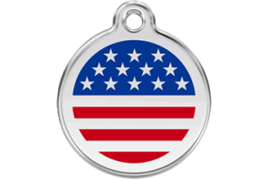 American Cat Tag by Red Dingo