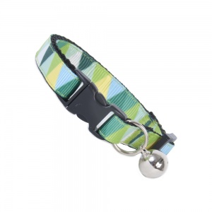 Green Triangle Cat Safety Collar