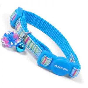 Blue Luxury Small Kitten Cat Collar by Ancol
