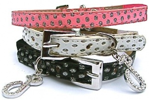 Glitter Chic Cat Collars by Puchi