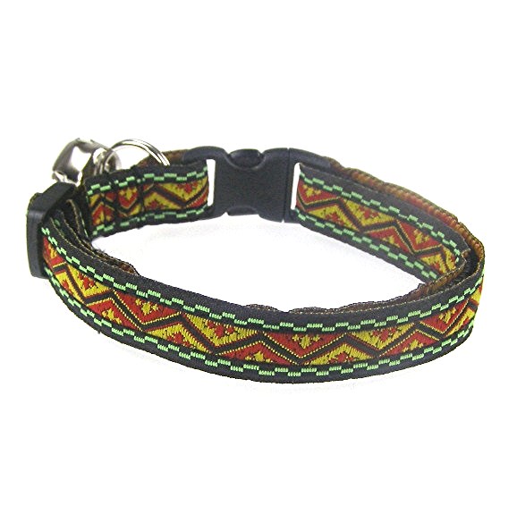 aztec collar aztec style jacquard cat collar coolcatcollars co uk aztec collar aztec style jacquard cat collar coolcatcollars co uk
