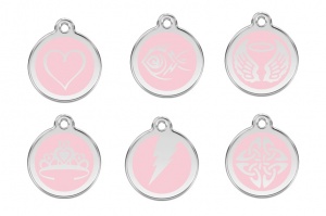 New Red Dingo Cat Tags - Pink
