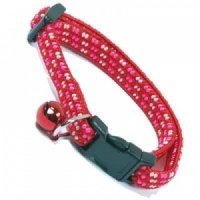 Red Elasticated Small Kitten Cat Collar by Ancol