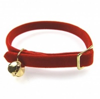 Red Velvet Cat Collar by Ancol