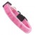 Candy Pink Double Velvet Soft Cat Collar
