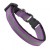 Plum Purple Stripe Reflective Cat Collar