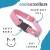 Candy Pink Luxury Leather Cat Collar