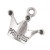 Princess Crown Cat Collar Charm