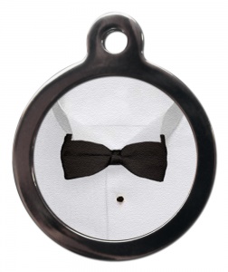 Bow Tie Cat ID Tag