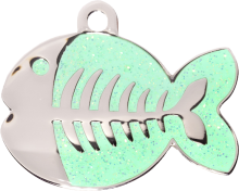fish cat tag