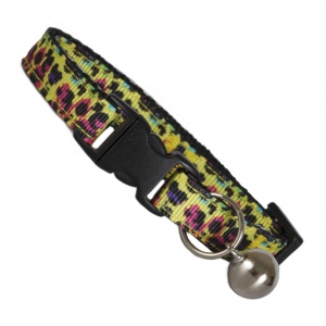 Savanna Cat Collar Yellow Leopard