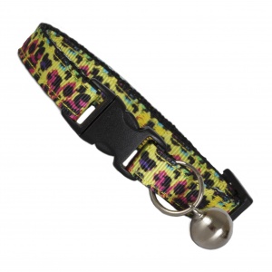 Savanna Cat Collar | Yellow Leopard