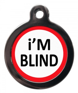 Blind Alert Cat ID Tag