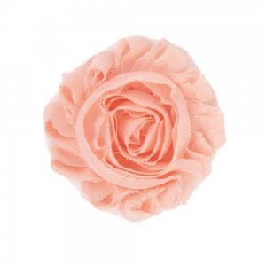 Peach Flower Accessory for Cat Collars
