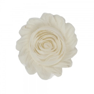 Ivory White Flower Accessory for Cat Collars