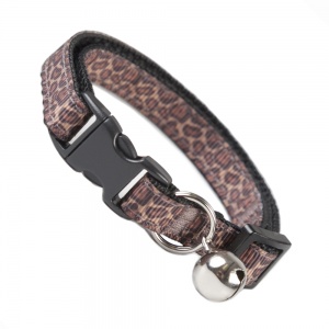 Savanna Cat Collar | Brown Leopard