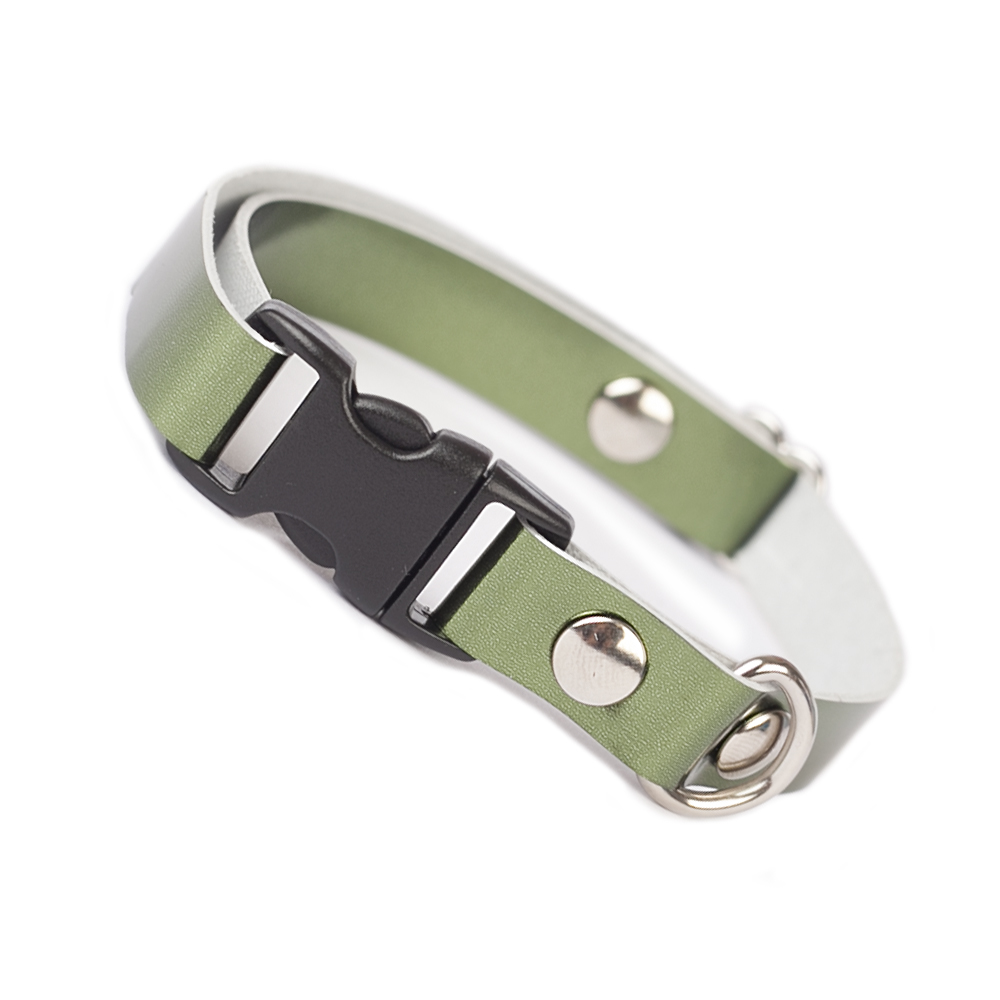 designer leather cat collars
