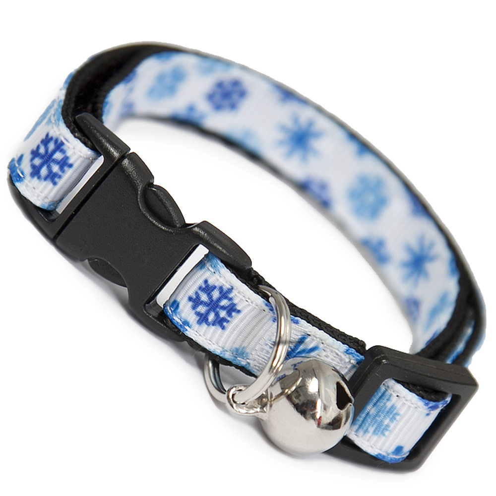 snowflake cat collar