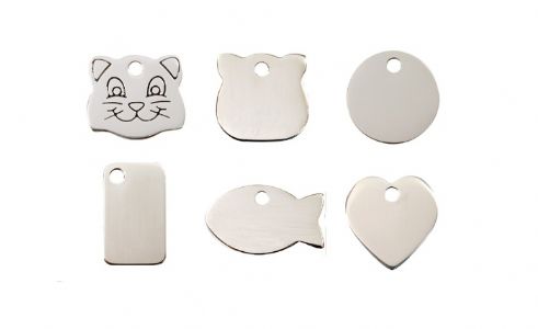 Engraved sales cat tags