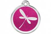 Glitter Cat ID Tag | Dragonfly