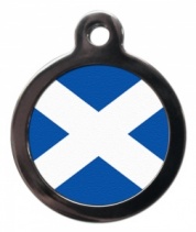 St Andrews Scottish Cat ID Tag