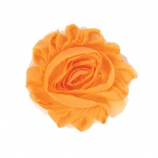 Ginger Orange Flower Accessory for Cat Collars