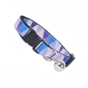 Purple Triangle Cat Safety Collar