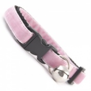 Baby Pink Velvet Cool Cat Collar