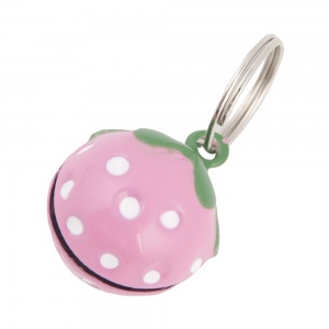 Pink Stawberry Bell for Cat Collar