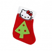 Kitty Little Christmas Cat Stocking | Chrsitmas Tree