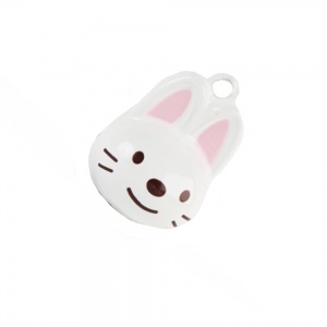 Bunny Rabbit Bell for Cat Collar