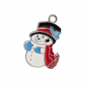 Frosty The Snowman Christmas Cat Collar Charm