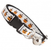 Halloween Pumpkin Cat Collar