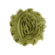 Olive Green Flower Accessory for Cat Collars