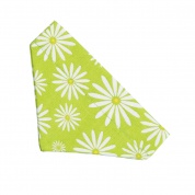 Green Daisy Bandana