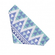 Blue Tribal Cat Bandana